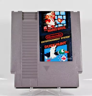 Super Mario Bros./Duck Hunt (Nintendo Entertainment System 1988) Cleaned Tested • $10.95