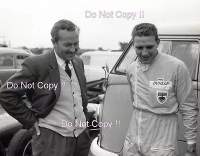 £3.20 • Buy Colin Chapman & Trevor Taylor Lotus F1 Portrait Photograph