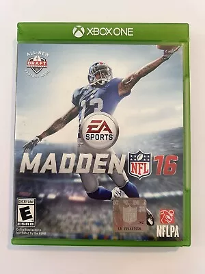 Madden NFL 16 Xbox One XB1 • $29.69