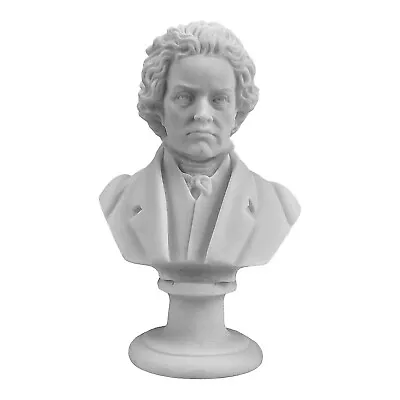 Famous Musician Beethoven Bust Cast Marble Statue Sculpture Small • $41