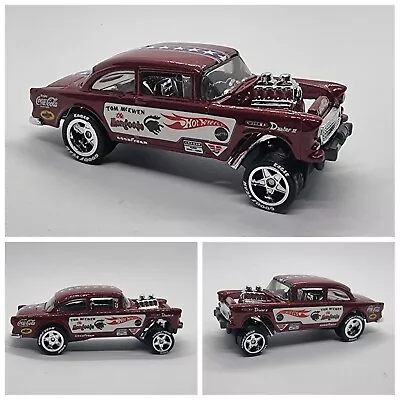 Hot Wheels 55 Chevy Bel Air Gasser Mongoose  Custom   • $69.95