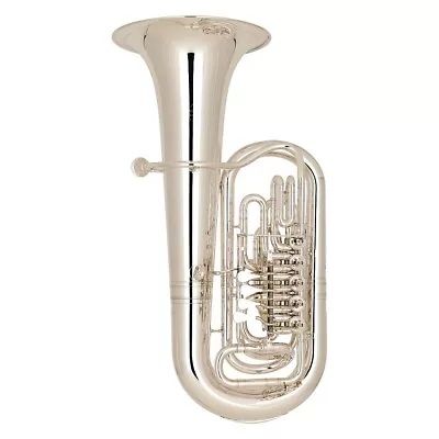 Miraphone 383B Starlight Series 5-Valve 4/4 Eb Tuba 383BS Silver 194744881572 OB • $7879.83