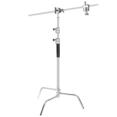 Neewer C-Stand With Sliding Legs 149-309cm Adjustable Stainless Steel Stand • $152.99