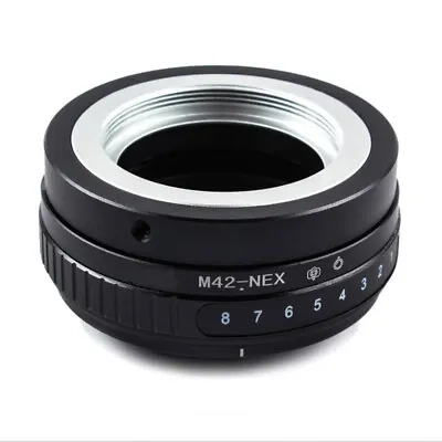 M42-NEX Tilt Shift Ring Adapter For M42 Mount Lens To Sony E NEX A7R3 A7 A7R2 A9 • $21.85