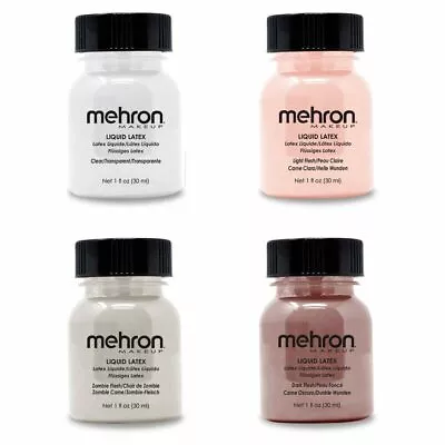 Mehron Liquid Latex For SFX/Halloween Multiple Colors & Sizes Available • $9.95