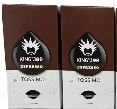 Tassimo King Of Joe Espresso Coffee T-Discs For Tassimo Brewing Systems 16ct • $19.99