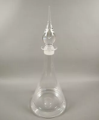 Vintage Dartington Sharon Decanter 24% Lead Crystal ~ Hand Blown.  • £22