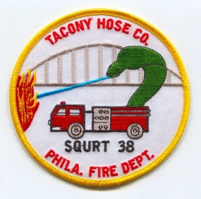 $3.95 • Buy Philadelphia Fire Department Squrt 38 Patch Pennsylvania PA