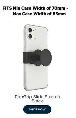 $24.50 • Buy Authentic PopSocket Stretch Slide Down Up Stand Universal Fit PopTops      