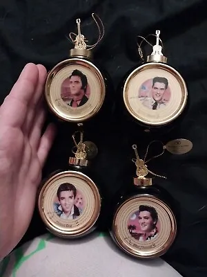 Elvis Presley 1999 Ornaments Set Of 4 Lot 2 • $29.99