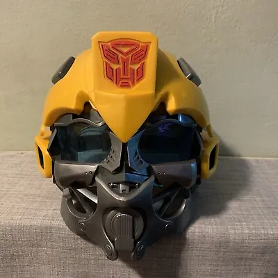 Transformers 2008 Bumblebee Talking Helmet Hasbro Voice Mask Working And Tested • $30