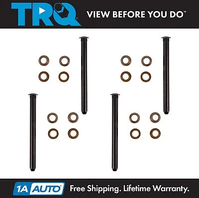 $24.95 • Buy TRQ Door Hinge Pin & Bushings 4 Kits For GM New