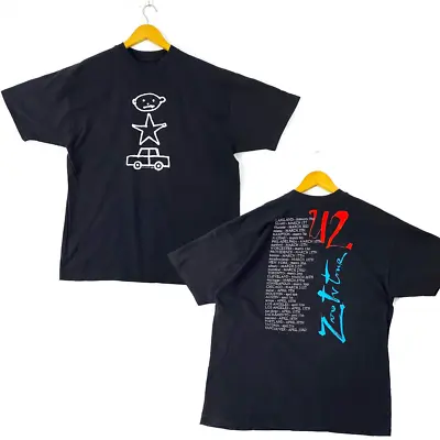 Vintage 90s 1991 U2 Zoo Tv Album Tour Singles Rap Tees Hip Hop Rish Rock T-Shirt • $18.99