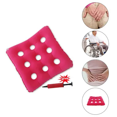 £8.78 • Buy Soft Inflatable Seat Mat Anti Pressure Sore Air Cushion For Home Office Chair