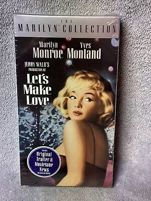 Let's Make Love (VHS 1998) Factory Sealed - Marilyn Monroe • $7.99