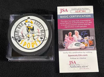 Bobby Orr Signed Boston Bruins Souvenir Puck JSA COA • $199.99