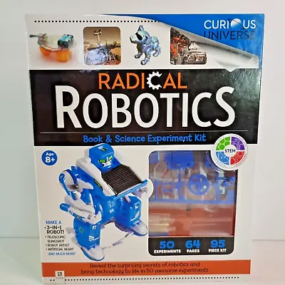 Curious Universe Radical Robotics Book And Science Experiment Kit Kids 8y+ • $28.04