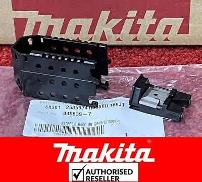 Genuine Makita Auto-Feed Screwgun Base Cover+Guidebox 6842 6843 DFR540 DFR550 • £20.96