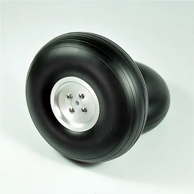 1Pair RC Airplane 2.25 /57mm  CNC/Dia-Casting  Aluminum Hub PU Wheels  FM • $11.88