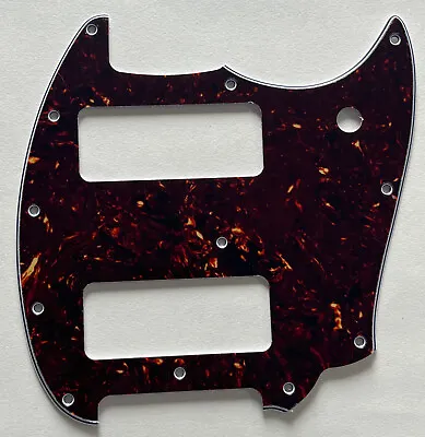 Brown Tortoise Pickguard Fit Fender OffSet Series Mustang P90 Style Guitar Parts • $17.99