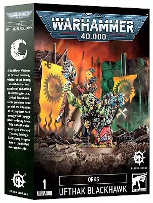 Orks Ufthak Blackhawk Warhammer 40K Black Library OOP WBGames • $48