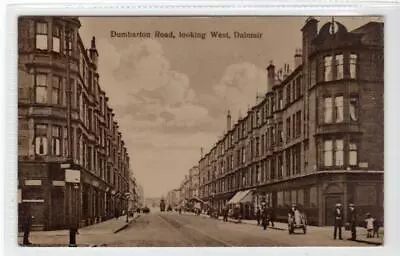 £7.95 • Buy DUMBARTON ROAD, LOOKING WEST, DALMUIR: Dunbartonshire Postcard (C44184)