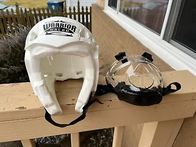 Warrior By Macho MMA Sparring Martial Arts Helmet With Face Shield Mask Foam M/L • $40