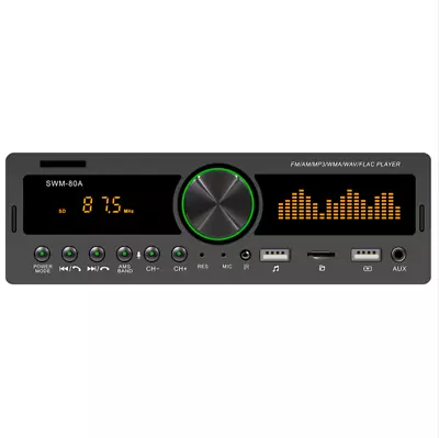 Stereo Radio MP3 Player Bluetooth AUX/USB/TF/FM Audio Kits Fit For Car Truck SUV • $40.40