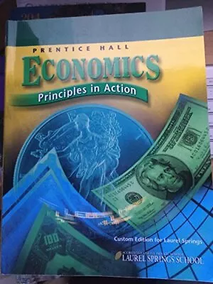 Prentice Hall Economics Principles In Action - Laurel Springs Edition • $9.70