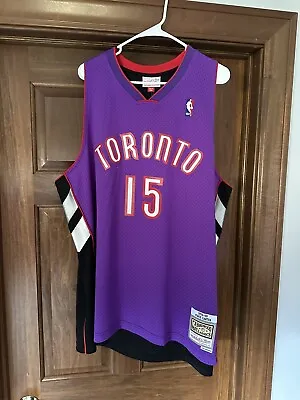 Vince Carter Toronto Raptors Mitchell & Ness '99-'00 NBA Swingman Jersey 2XL NEW • $64.99