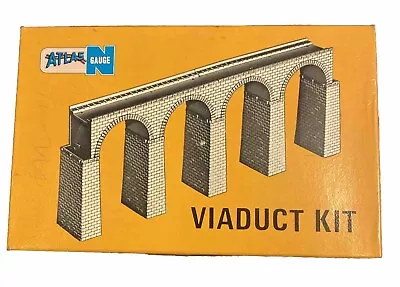 Vintage Atlas N Scale Single Track Viaduct Kit #2826 NIB  BRIDGE • $10