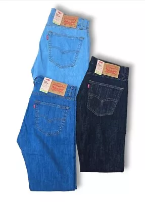 Mens Levi's 502 Regular Taper Fit Jeans SALE • £29.99