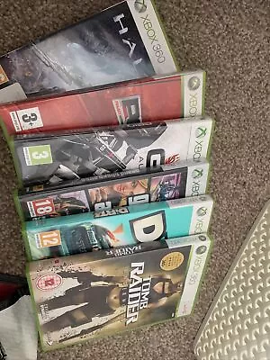 Xbox 360 Games Bundle Halo GTA Tomb Raiser Dirt • £12.99