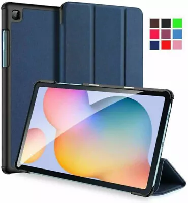 Leather Smart Flip Case Holder Cover For Samsung Galaxy Tab S7 / S7 Plus /S7 FE • $21.99