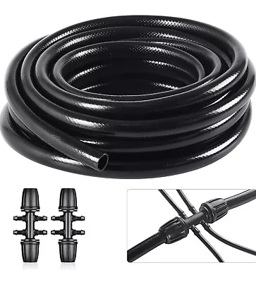 1/2  Inch Drip Irrigation Tubing Kit Premium Watering System For Garden-25 Feet. • $19.99