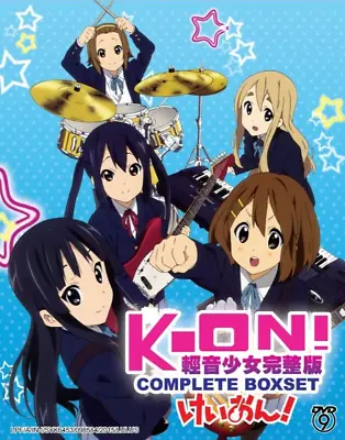 DVD K-ON! Season 1+2+The Movie+5OVA English Dubbed All Region FREESHIP • $28.79
