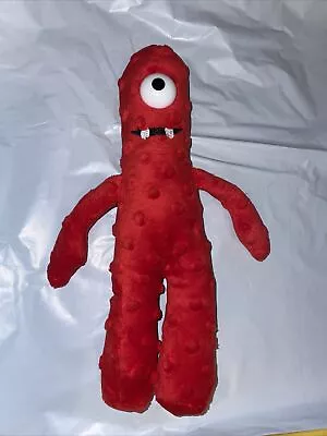 Yo Gabba Gabba Muno 2012 Plush Red Monster Stuffed Animal TY Retired 10  No Tags • $14.99