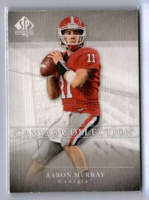 Aaron Murray Georgia Bulldogs 2014 SP Authentic Canvas #C-50 • $1.54