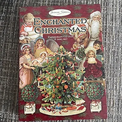 £1.49 • Buy Joanna Sheen - Enchanted Christmas - Craft CD Rom - 3 Disc Set - Box Damage