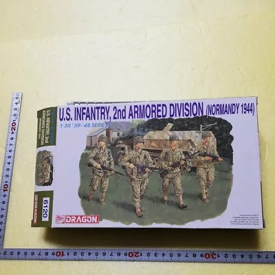 Earth 6120 1/35 Dragon 2Nd Infantry Division 4 Soldiers Normandy 1944 Unassemble • $34.94