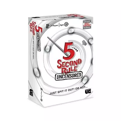 5 Second Rule Uncensored Version 2 Card Game • $28.95