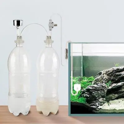 Aquarium DIY CO2 Generator System Carbon Dioxide Generator For Salt Aquarium • £21.18
