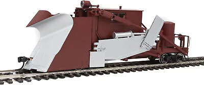 Walthers Proto HO Scale Jordan Spreader Maintenance-of-Way (Brown/Alumnium) • $92.99