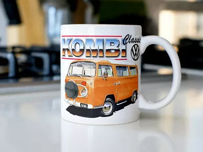 1970's  VW  KOMBI  VAN    QUALITY 11oz  MUG   (9 CAR COLOURS)   • $15