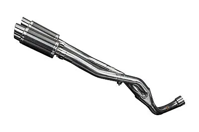 Yamaha R1 YZF-R1 Delkevic  Slip On 8  Carbon Round Muffler Exhaust 07-08 • $645.99