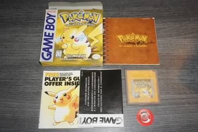 $549.99 • Buy Pokemon Yellow (Nintendo Gameboy Boy) Complete In Box GREAT Shape