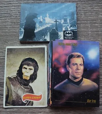 $2.49 • Buy Lot Of 39 Vintage Trading Cards Star Trek Batman Returns Planet Of The Apes