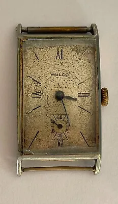 Antique Mulco Watch Swiss Made 15 Jewels Adjusted Warranted 10 Years Gold Filled • $59.12