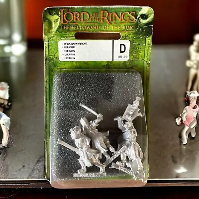 Games Workshop Lord Of The Rings LoTR Metal Urakhai Warriors Figures D05-35 BNIB • £9.99