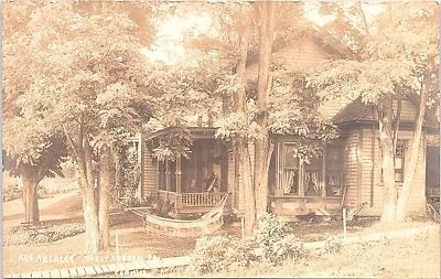 RPPC West Auburn PA Lacey Residence Early 1900s • $26.99